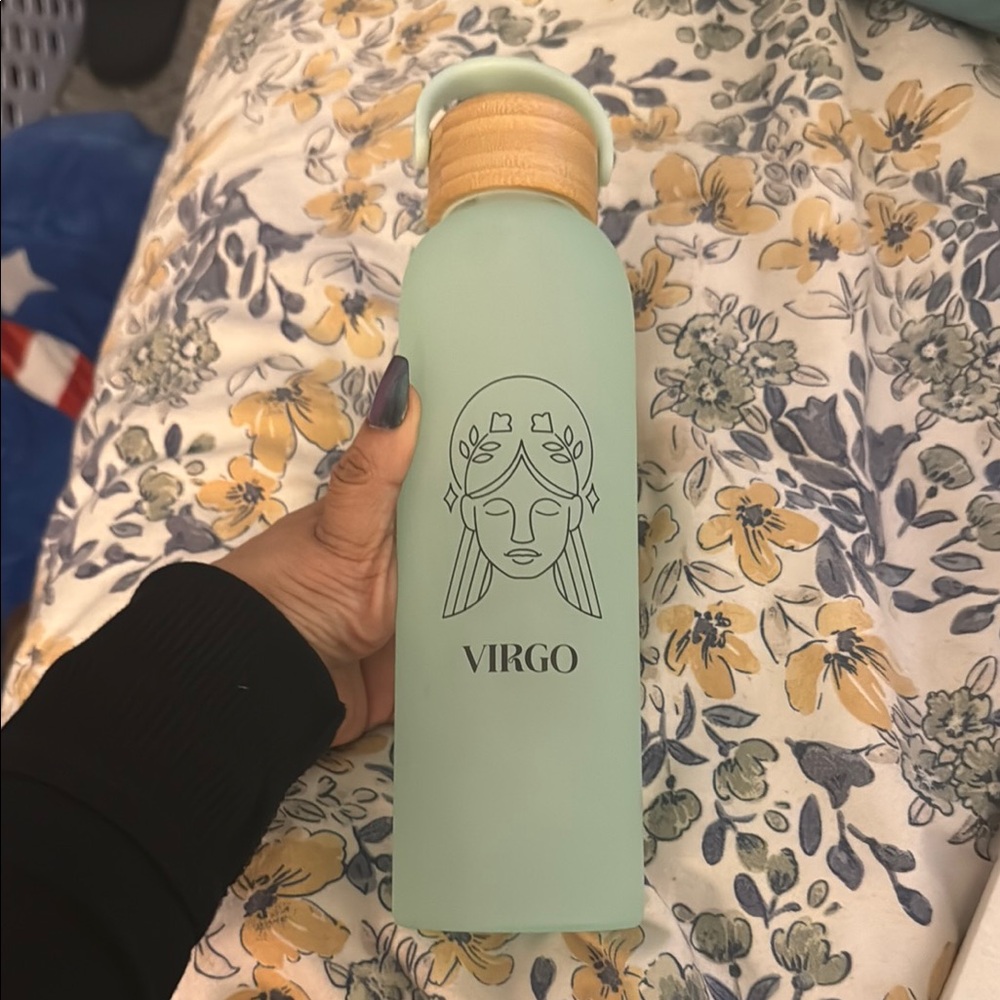 Virgo Mint Green Water Bottle